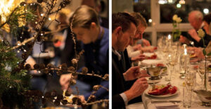 Julebord i maritime omgivelser